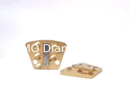 La conexión magnética Diamond Grinding Shoes del trapezoide 5 PCD del CPS no-roscó