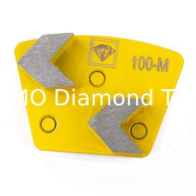 Segmentos de pulido concretos de la flecha doble para las herramientas de pulido concretas de los diamantes de Polishing de la amoladora de SASE