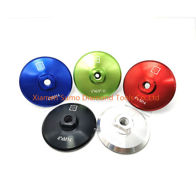 High End Polishing Velcro Backing Pads For 4 Inch Aluminum Backer Pad