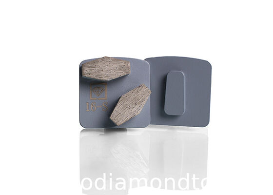 High Efficiency Diamond Grinding Tools  Hexagon Segments Easy To Assemble